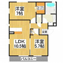 ヴィーブル伏尾  ｜ 大阪府堺市中区伏尾（賃貸アパート2LDK・3階・54.23㎡） その2