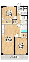 レジデンスレイク深井  ｜ 大阪府堺市中区深井水池町（賃貸マンション2LDK・4階・53.00㎡） その2