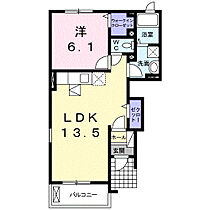 ブリーゼI  ｜ 大阪府堺市南区檜尾（賃貸アパート1LDK・1階・44.75㎡） その2