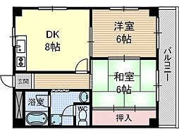 宮本マンション 3階/-