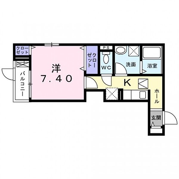 タウンハウスKKIII ｜大阪府茨木市戸伏町(賃貸アパート1K・3階・30.00㎡)の写真 その2
