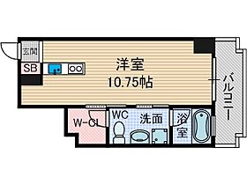 パラドールデガイセン  ｜ 大阪府茨木市本町（賃貸マンション1R・4階・26.43㎡） その2