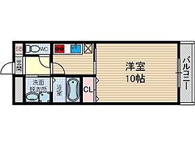 アンプルール クラージュ ウエストヒルズ  ｜ 大阪府茨木市西田中町（賃貸アパート1K・2階・33.12㎡） その2