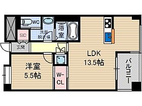 Casa Bonita  ｜ 大阪府茨木市上郡２丁目（賃貸マンション1LDK・1階・46.34㎡） その2