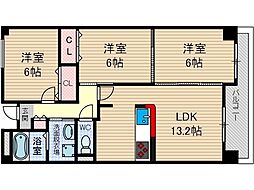 間取図画像 3LDK