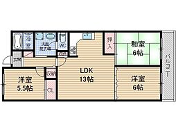 間取図画像 3LDK
