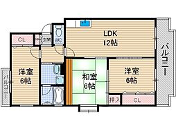 シャロームD棟 3階