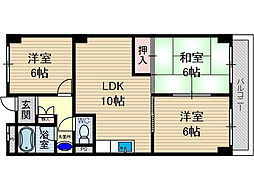 天王タウンハイツ 1階