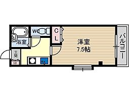 コスモ西中条 3階/-