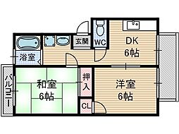 サンハイツ千原 2階