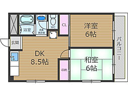 ワコーレジデンス 3階