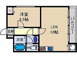 ループ千里丘 4階/-