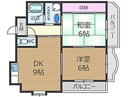 マンション富士 2階/-