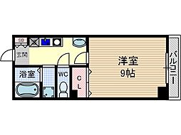 エクセレンスKU 1Kの間取図画像