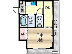 都部ハイツ 6階