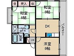 タウニー北春日丘A棟 1階