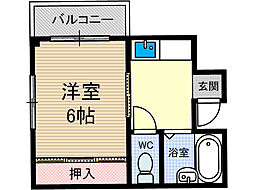 ハイツ寿里庵 2階
