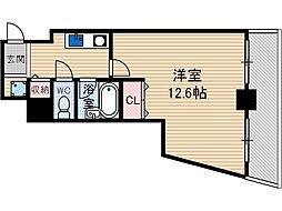 孝成ビル 1Kの間取図画像