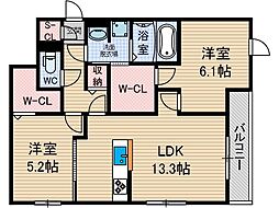 AZUR上中条 3階