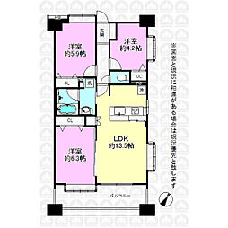 間取図画像 3LDK