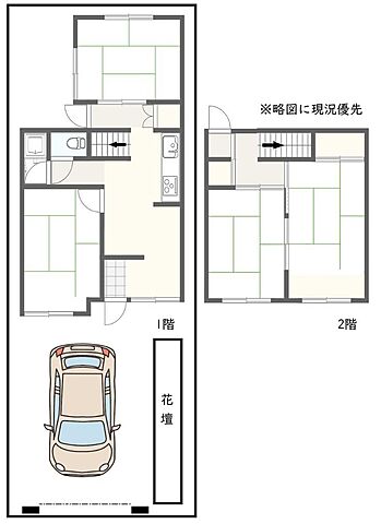 間取り 京都市伏見区醍醐京道町13番21