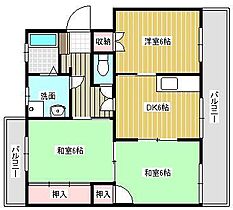 ロイヤルマンション国分 107 ｜ 福岡県久留米市国分町784-8（賃貸マンション3DK・1階・61.50㎡） その2