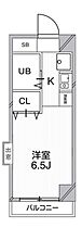 クリスタルグローブ  ｜ 東京都世田谷区用賀3丁目12-16（賃貸マンション1K・4階・18.90㎡） その2