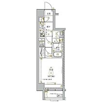 ガリシア錦糸町IV  ｜ 東京都江東区亀戸3丁目2-6（賃貸マンション1K・3階・25.51㎡） その2