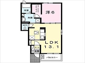 香川県高松市春日町（賃貸アパート1LDK・1階・45.09㎡） その2