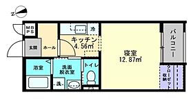 香川県高松市亀井町（賃貸アパート1K・4階・30.18㎡） その2