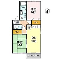 香川県丸亀市川西町南（賃貸アパート2DK・2階・50.12㎡） その2