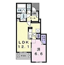 香川県高松市国分寺町新名（賃貸アパート1LDK・1階・45.84㎡） その2