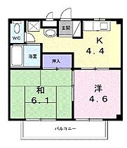 香川県坂出市西大浜北２丁目（賃貸アパート2K・2階・34.78㎡） その2