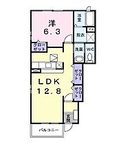 香川県丸亀市城南町（賃貸アパート1LDK・1階・46.49㎡） その2