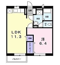 香川県高松市国分寺町新居（賃貸アパート1LDK・1階・43.09㎡） その1