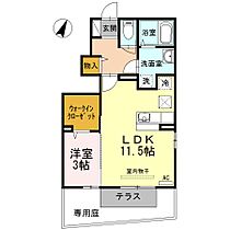 香川県丸亀市津森町（賃貸アパート1LDK・1階・40.61㎡） その1