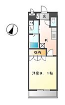 フルール  ｜ 香川県丸亀市川西町北（賃貸アパート1K・1階・31.02㎡） その1