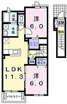 香川県高松市上天神町（賃貸アパート2LDK・2階・58.21㎡） その1