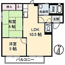 香川県丸亀市郡家町（賃貸アパート2LDK・2階・50.07㎡） その2