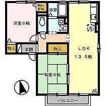 香川県高松市鬼無町是竹（賃貸アパート2LDK・1階・57.85㎡） その2