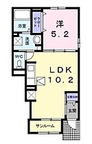 香川県丸亀市柞原町（賃貸アパート1LDK・1階・40.02㎡） その2