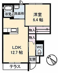 Sin3 1LDKの間取図画像