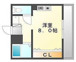 パテルノステル ワンルームの間取図画像