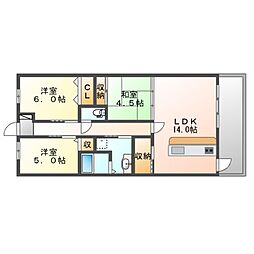 間取図画像 3LDK