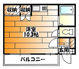 間取図画像 ワンルーム