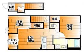 広島県広島市安佐南区山本６丁目（賃貸アパート2LDK・2階・53.90㎡） その2