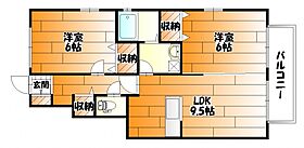 広島県広島市安佐南区山本５丁目（賃貸アパート2LDK・1階・50.80㎡） その2