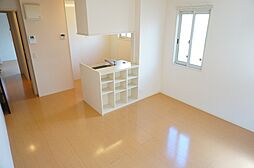 JR可部線 古市橋駅 徒歩3分の賃貸アパート 1階1LDKのリビング/ダイニング