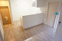JR可部線 下祇園駅 徒歩5分の賃貸アパート 1階2LDKのリビング/ダイニング