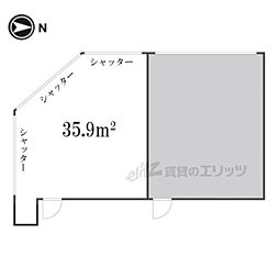 英ハイツの間取図画像